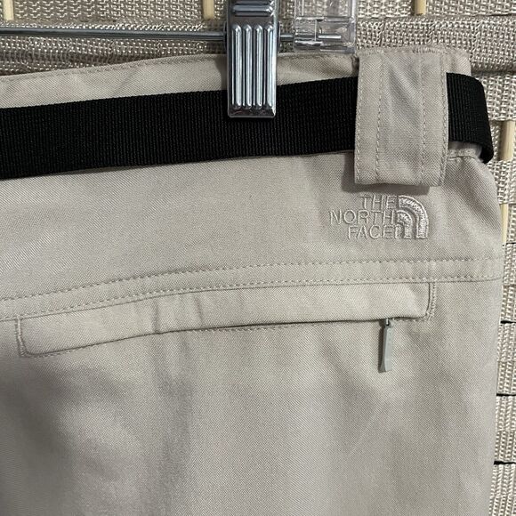 The North Face Women’s Tekware Guide Pants Size XL Khaki Belt Pockets Hiking NEW - Picture 6 of 12